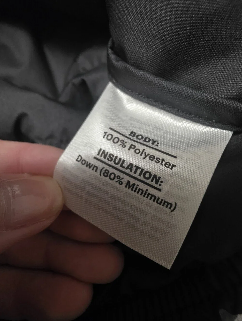 REI Co-op Down 650 Kids Black Vest NWT Size Large Unisex